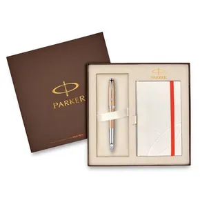 Parker Sonnet Pink Gold Set mit 5TH und Notizbuch